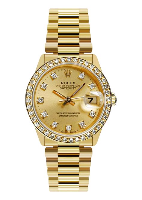 women's rolex 31mm two tone|Rolex datejust 31 yellow gold.